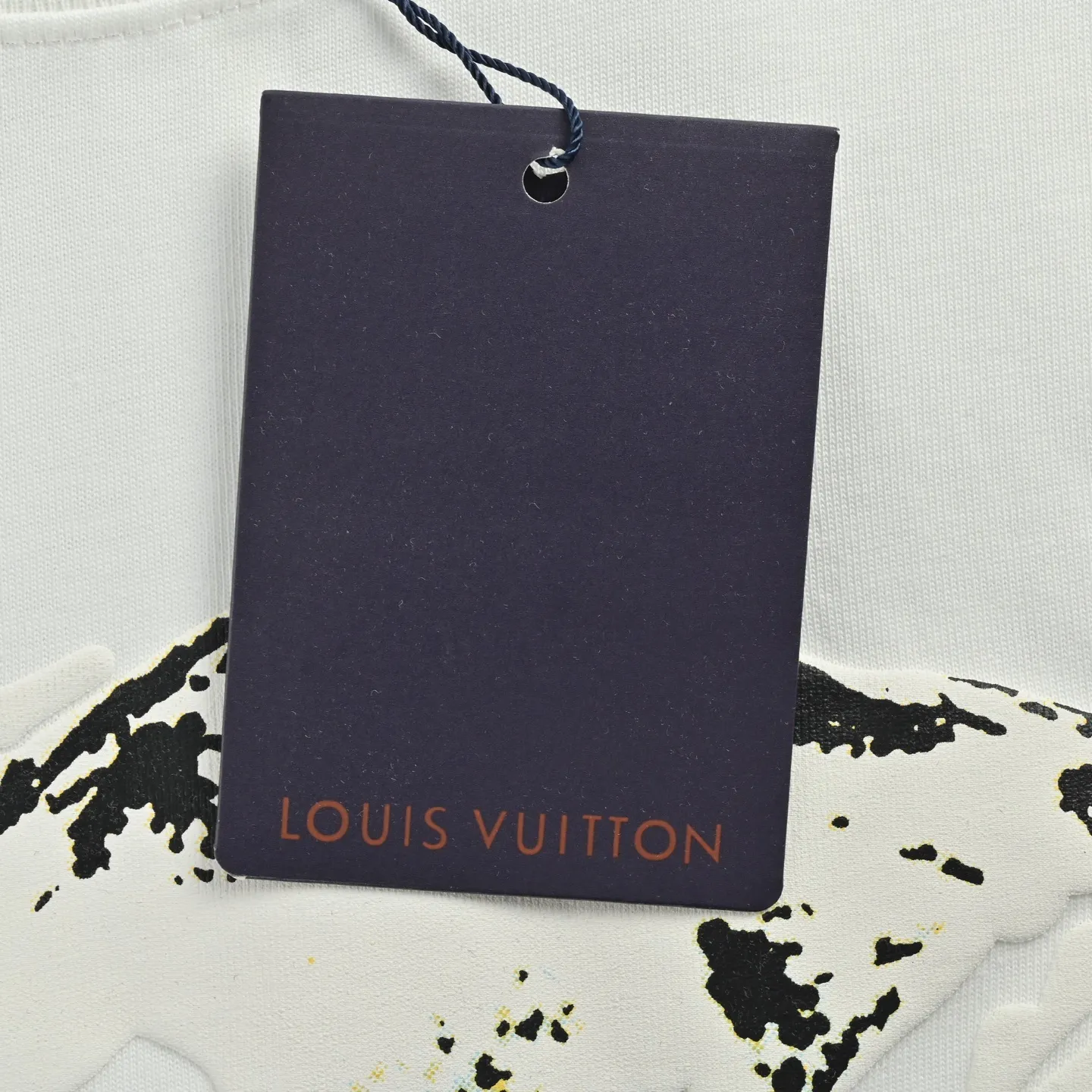 Louis Vuitton/Louis Vuitton 26ss snow mountain foam printed short sleeves